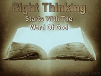 Right Thinking